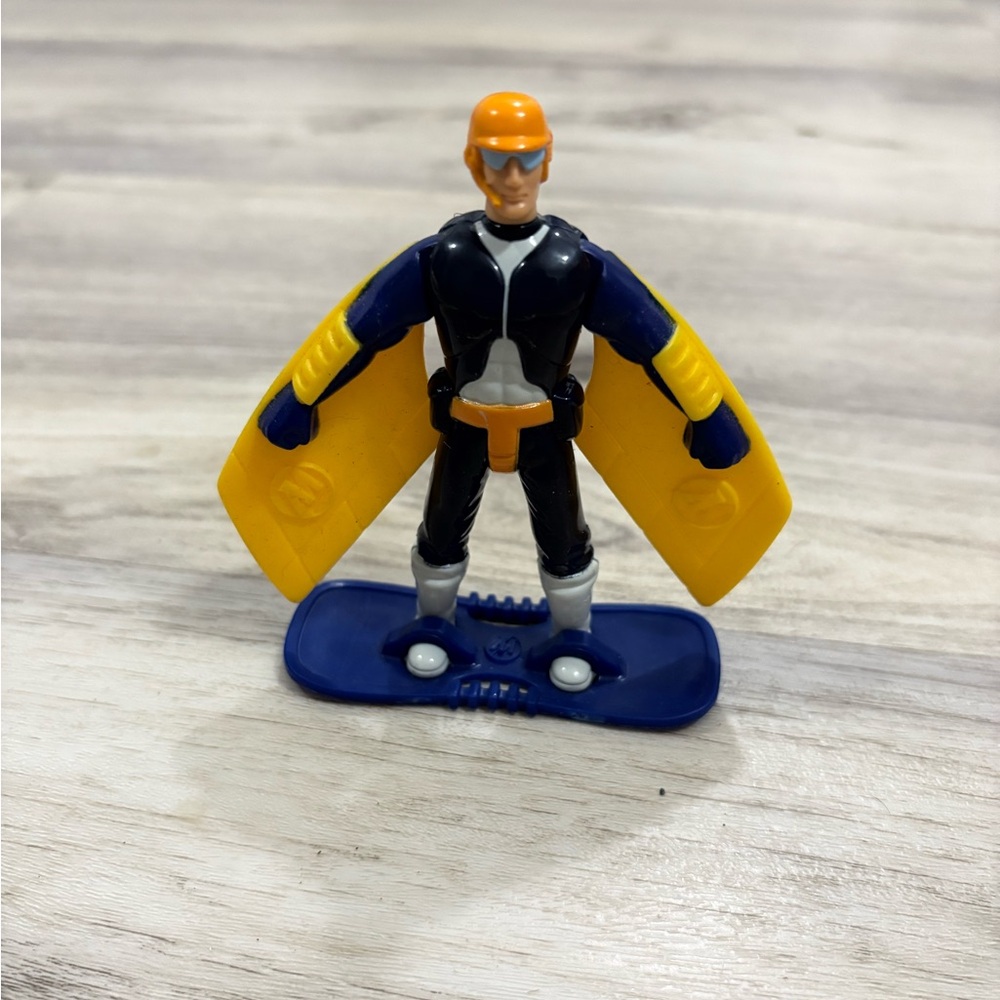 2001 McDonald's Action Man with Glider Happy Meal Toy Hasbro